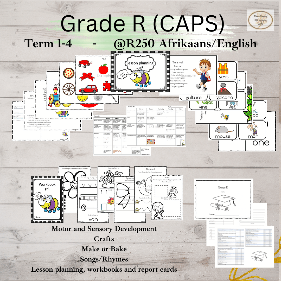Grade R Full year Curriculum (Caps) 2024