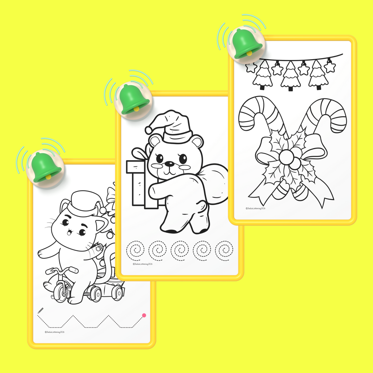 Free Christmas Coloring Book PDF | 35 Printable Holiday Activity Pages
