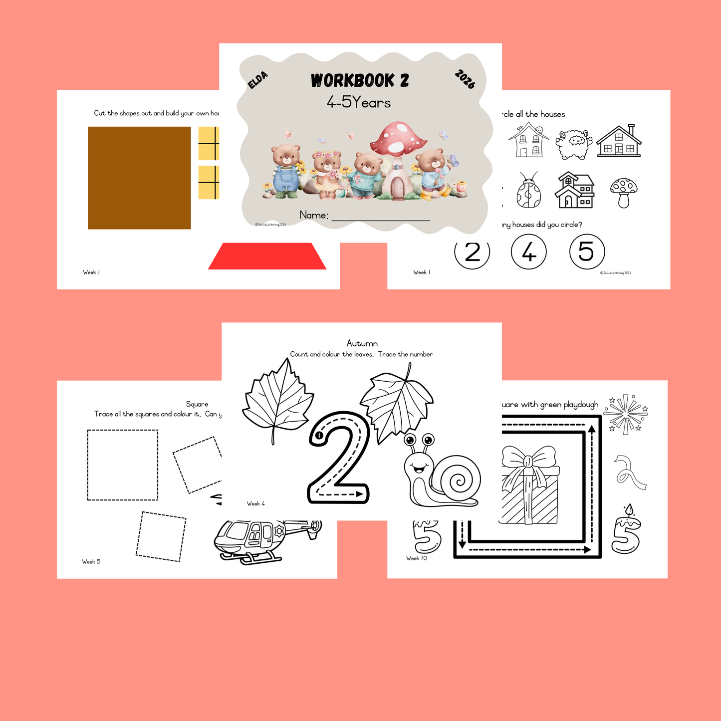 4–5 Years Term 2 Complete Curriculum Package (ELDA Aligned – 2026)