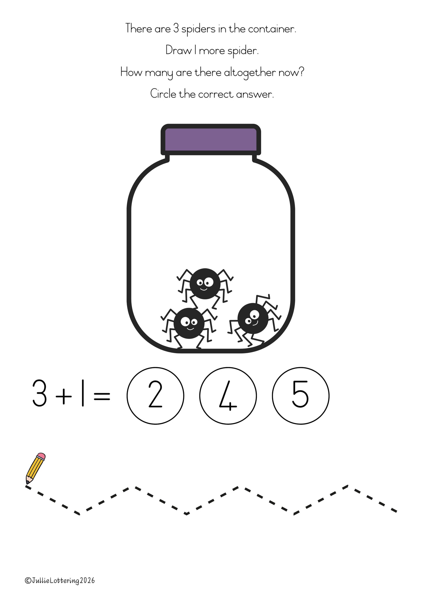 Adding with Numbers 1β5 β Workbook (PDF) 2026