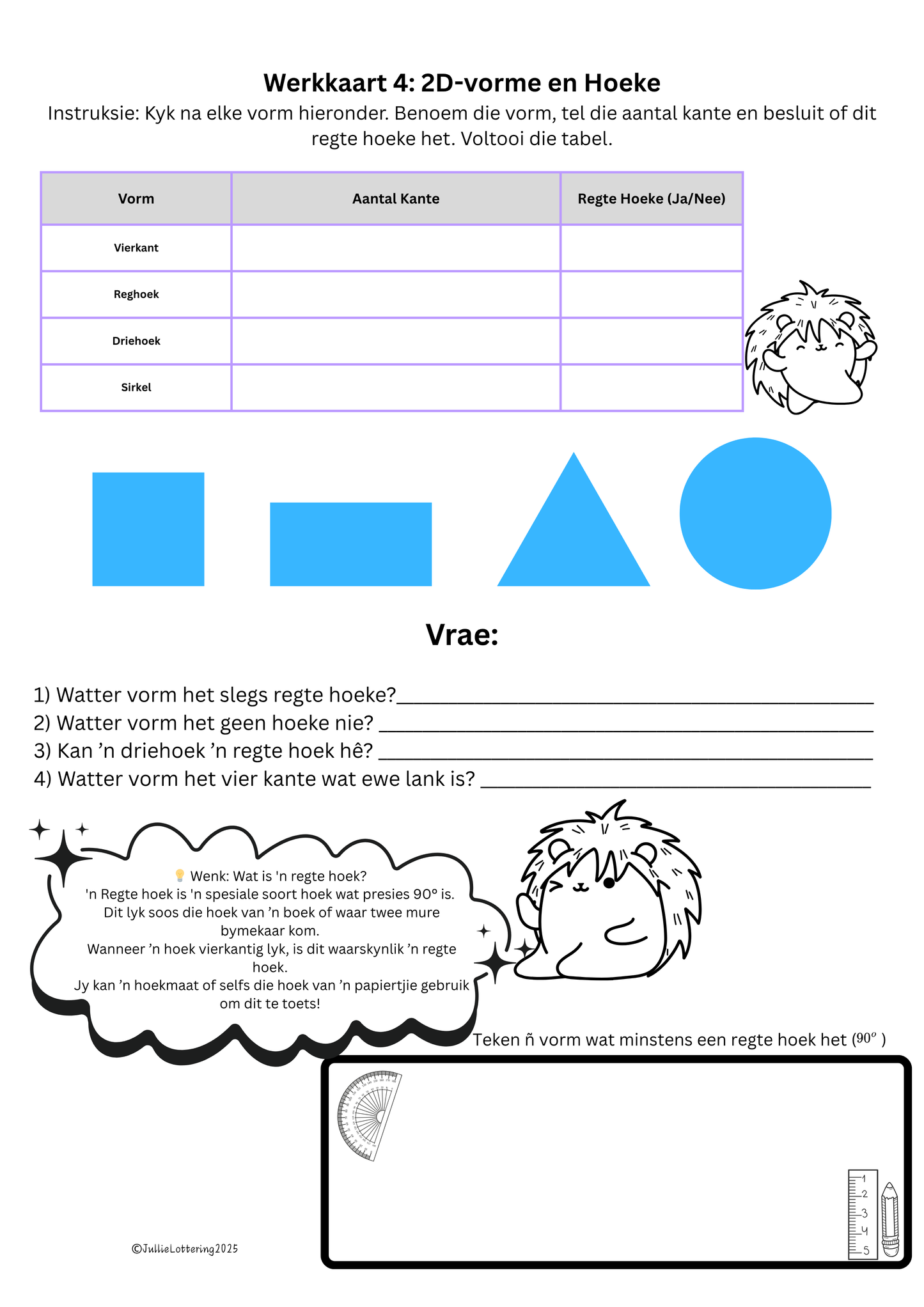Wiskunde graad 5 (Kwartaal 3)