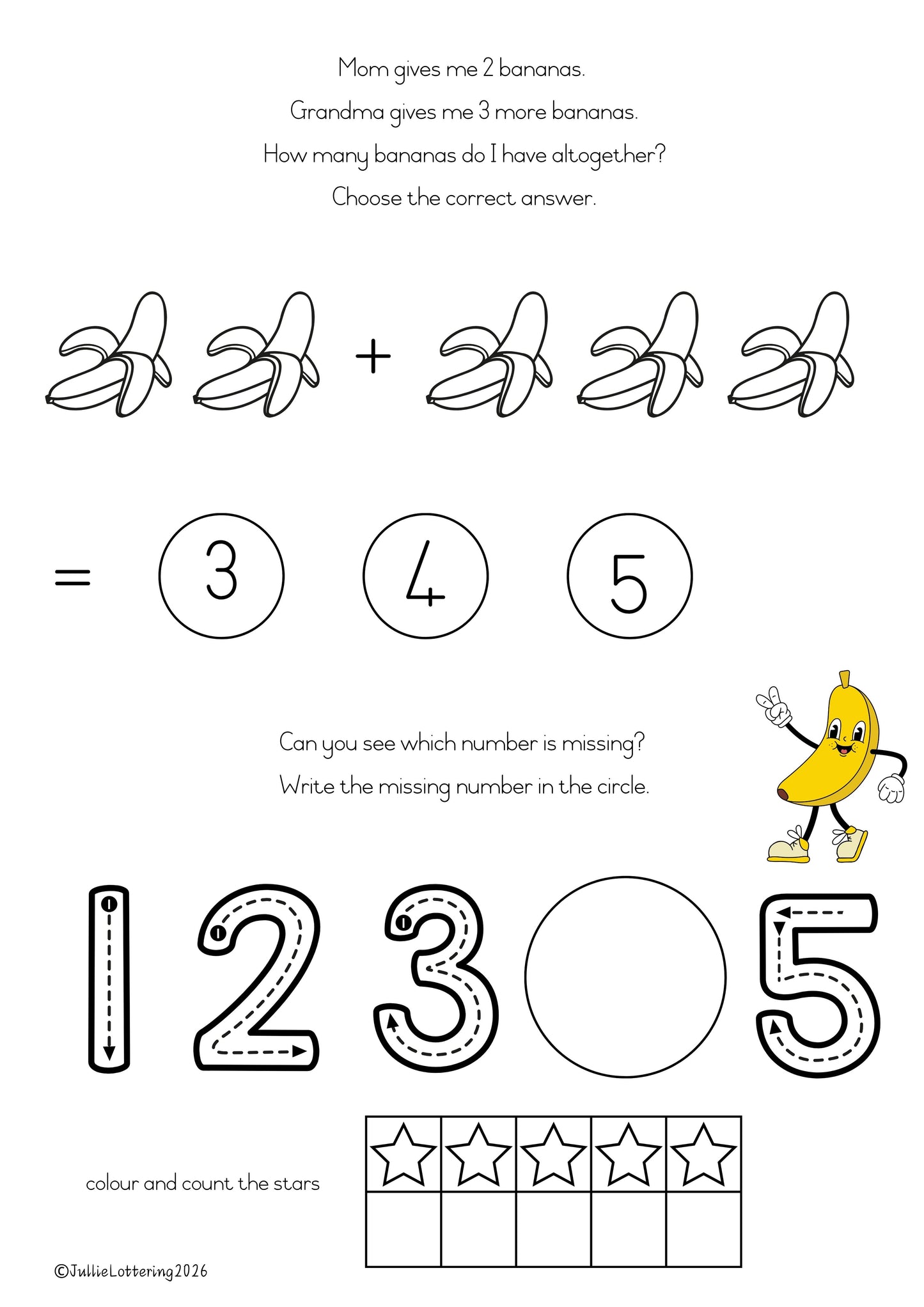 Adding with Numbers 1β5 β Workbook (PDF) 2026