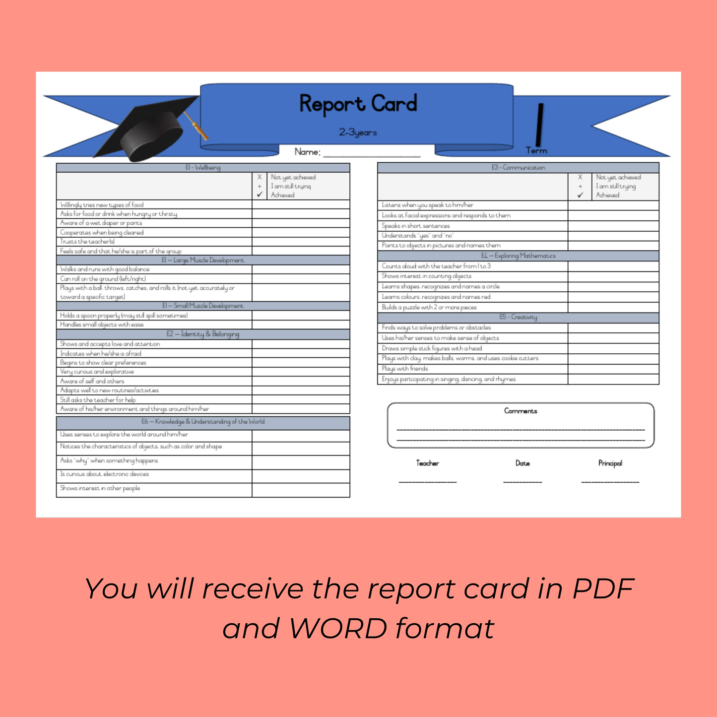 2–3yrs Term 1 Curriculum (2026) | ELDA | English | Lesson Plans + Workbook + Reports