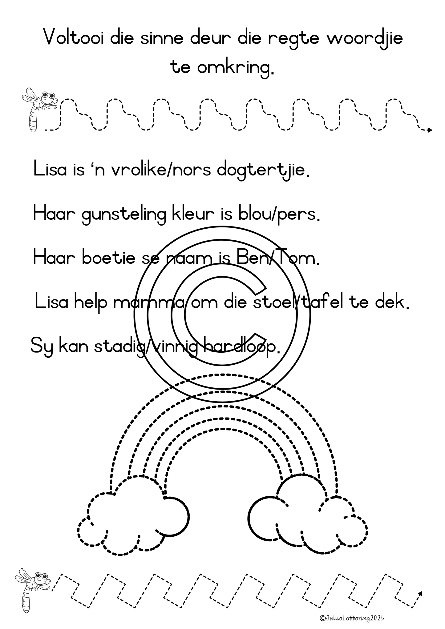 Lisa se talente - Begripslees graad 1