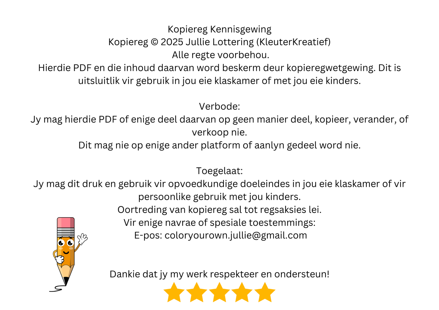 Colors Flashcards (Afrikaans and English) PDF