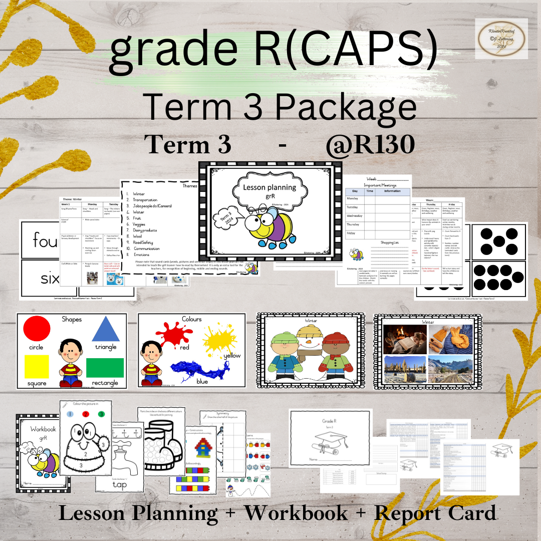 grR Term 3 Package CAPS - English