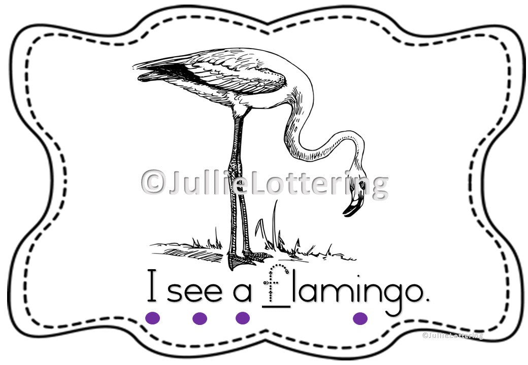 Alphabet letter-f booklet