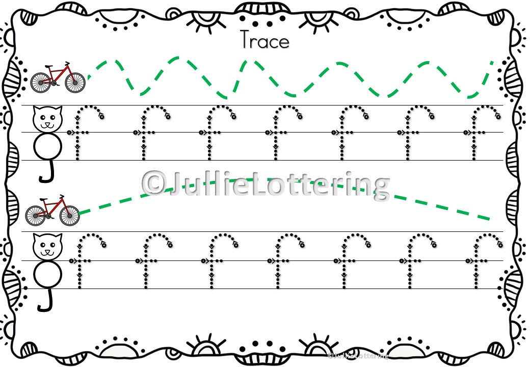 Alphabet letter-f booklet