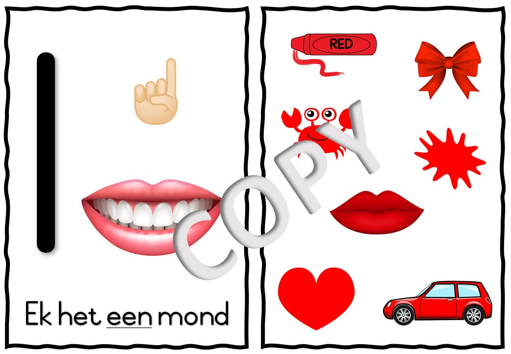 4-5jaar Lesbeplanning Kwartaal 1 - AFrikaans 2023