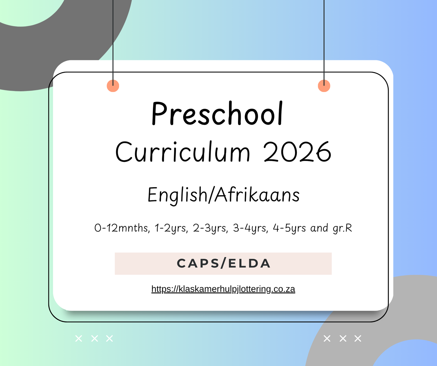 2026 Preschool Curriculum – Complete ELDA-Aligned Program