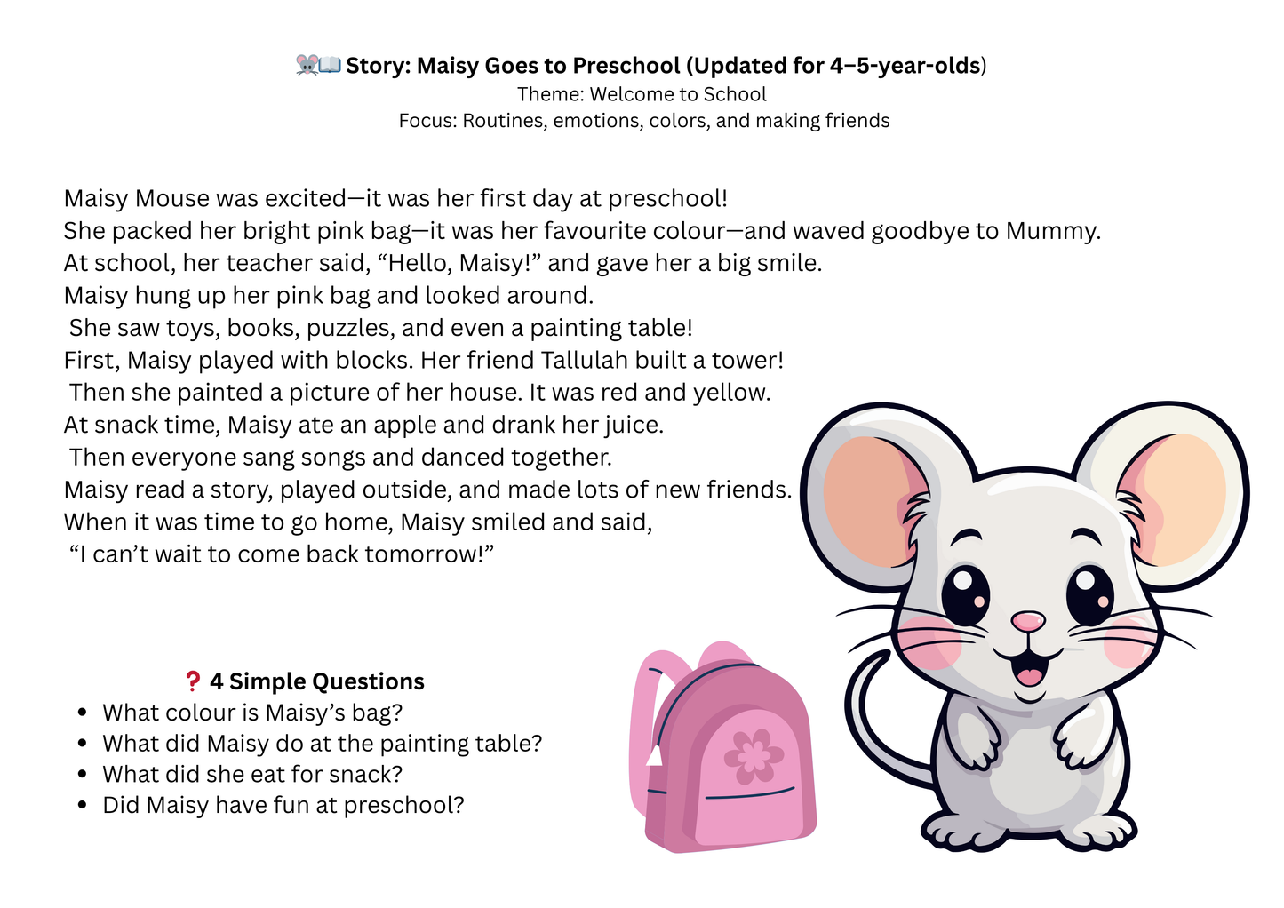 📚 2026 Preschool Curriculum Sneak Peek – Free Sample (4–5 Years)