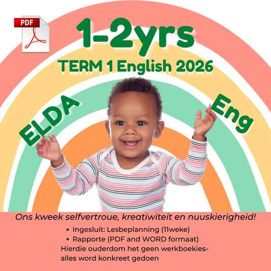 1–2 Years Lesson Planning – Term 1 (English, ELDA Aligned 2026)