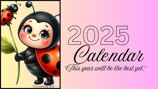 2025 Ladybird Calendar - Engels