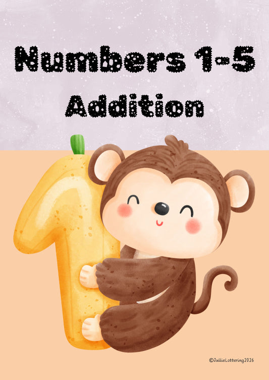 Adding with Numbers 1–5 – Workbook (PDF) 2026