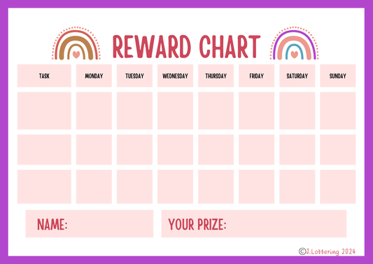 Kids Reward Charts