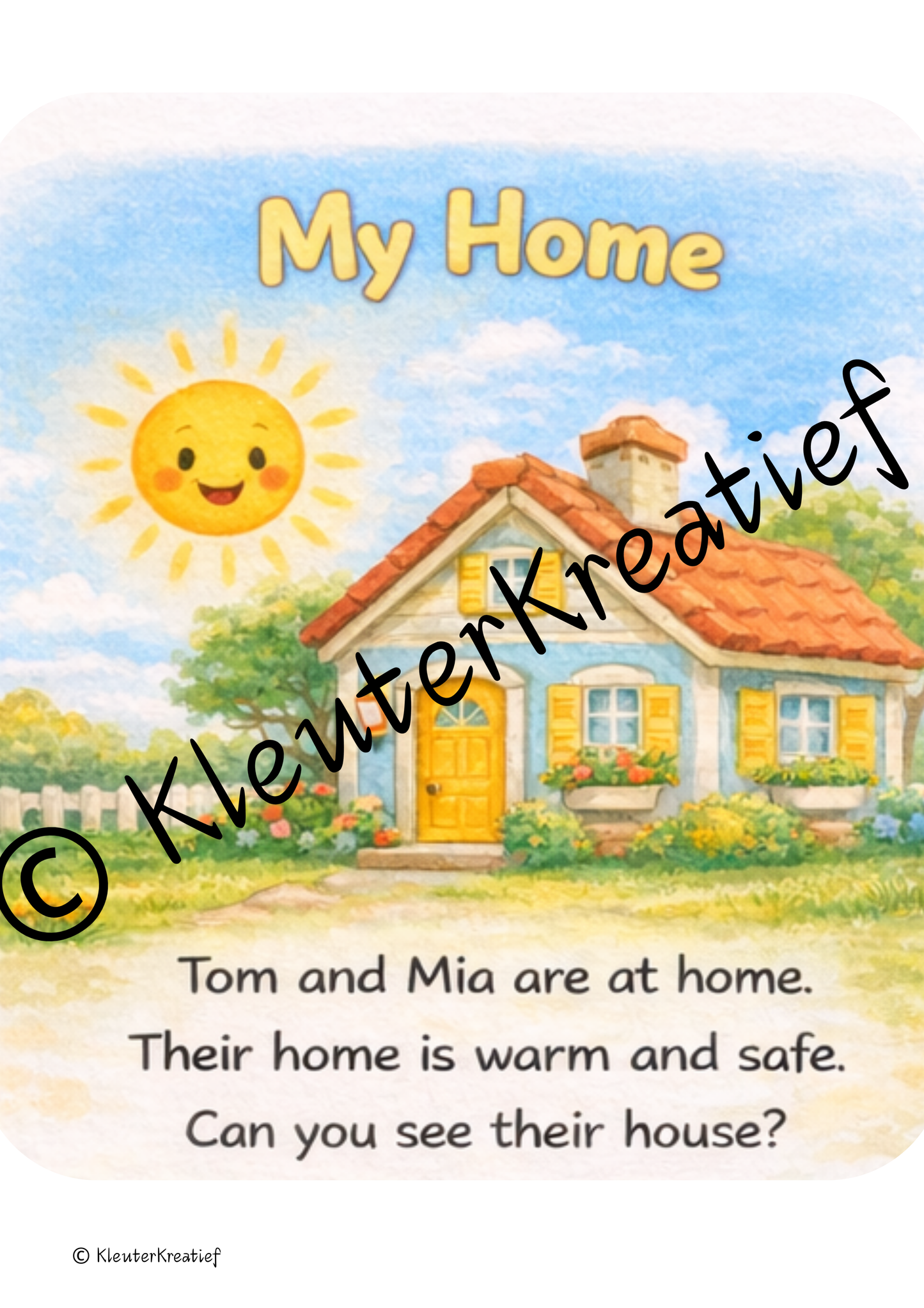 My Home! Grade R Reading & Activity Pack