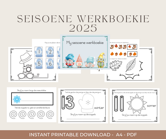 Seisoene Boekie Afrikaans