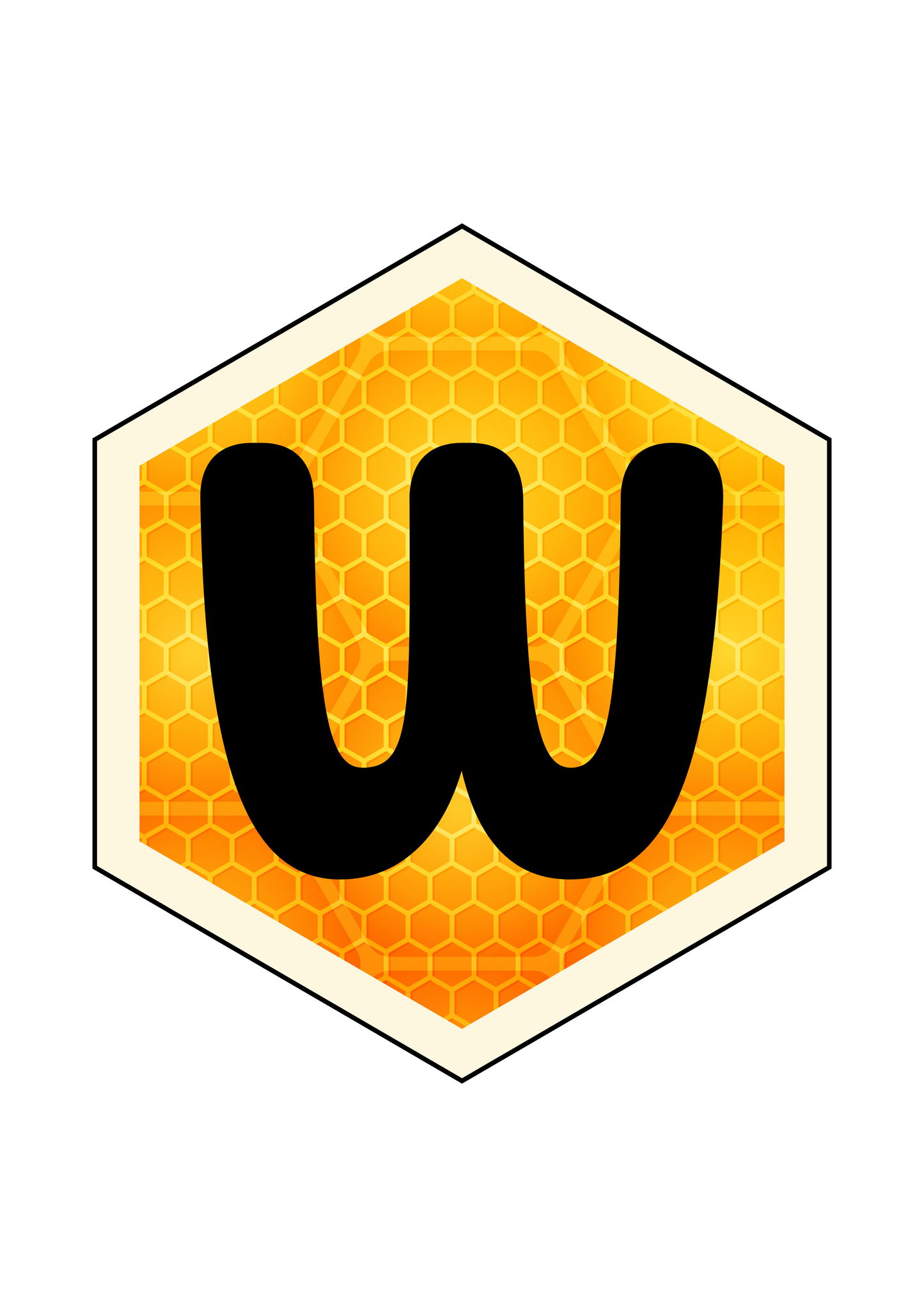 Bee-Themed Welcome Bunting Circles – PDF Download