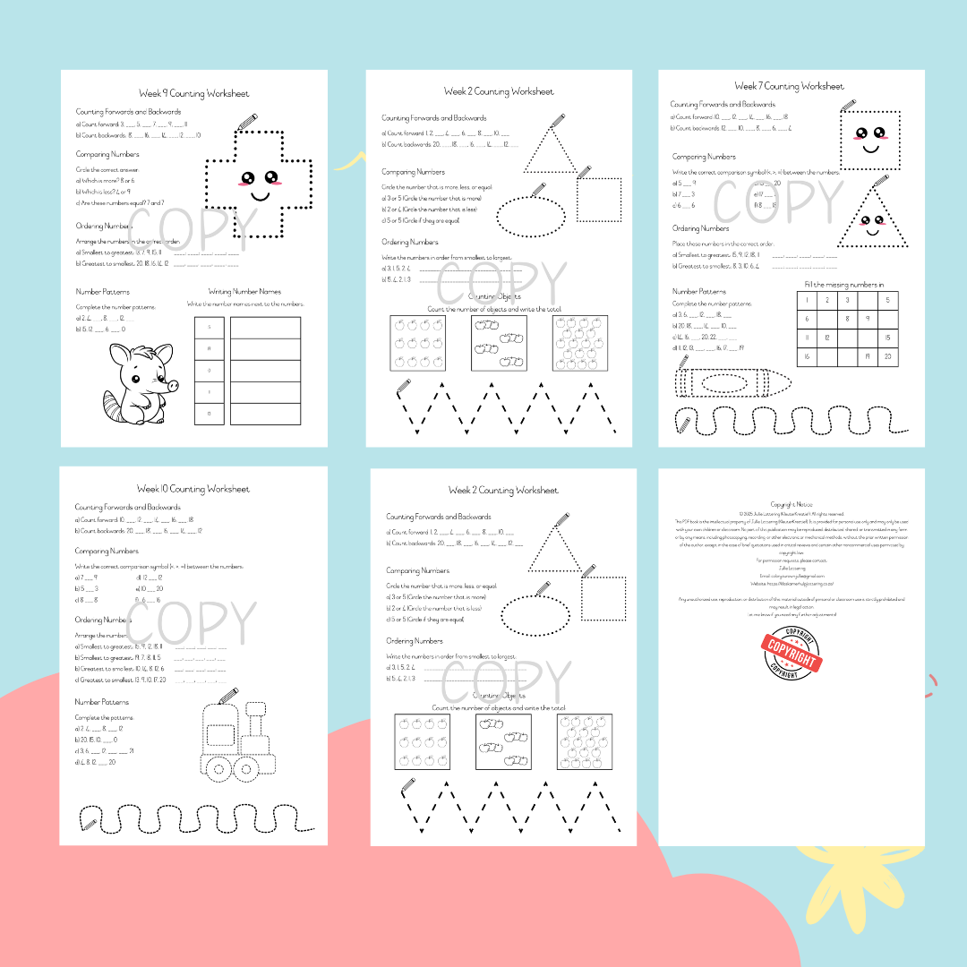 Counting - Grade 1 (2025)  English