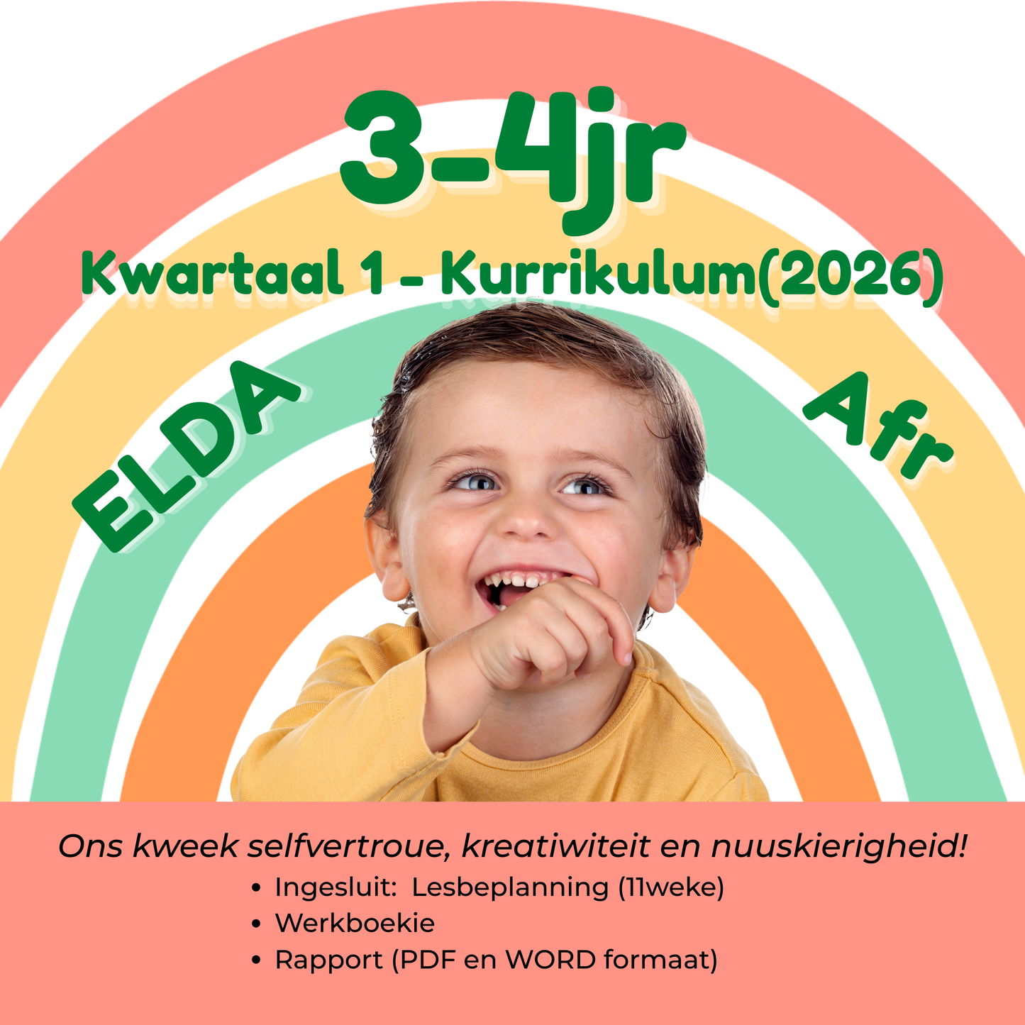 3–4Jaar Kwartaal 1 – ELDA-Kurrikulum (2026)