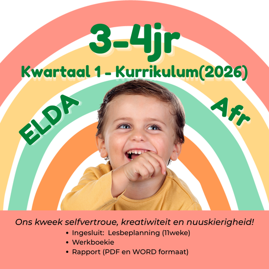 3–4Jaar Kwartaal 1 – ELDA-Kurrikulum (2026)