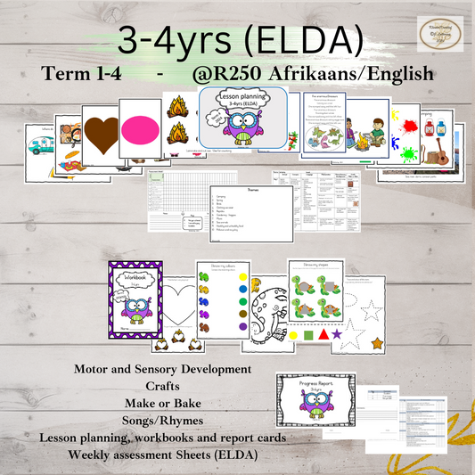 3-4yrs Curriculum (Elda) English 2024