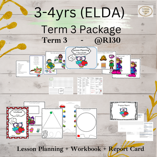 3-4yrs Term 3 Package (Elda)