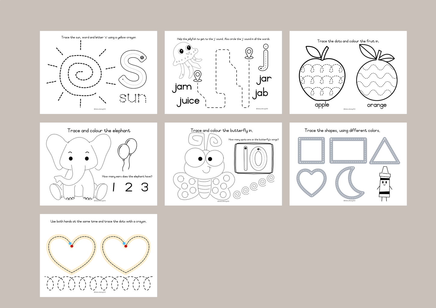 My Tracing Book 1 – English 2025