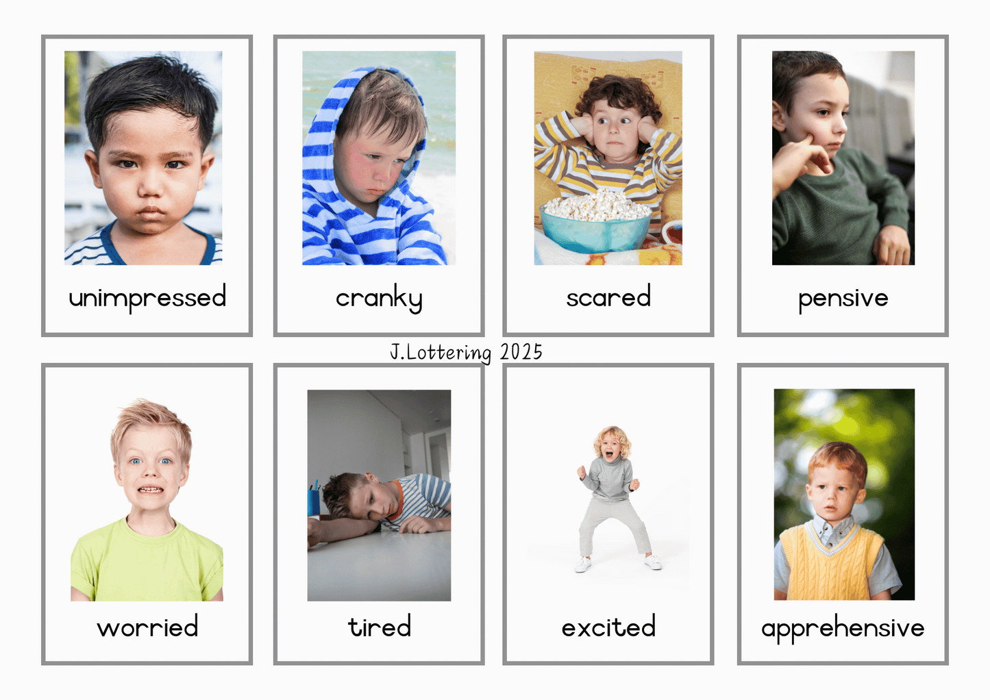 Emotions Flashcards