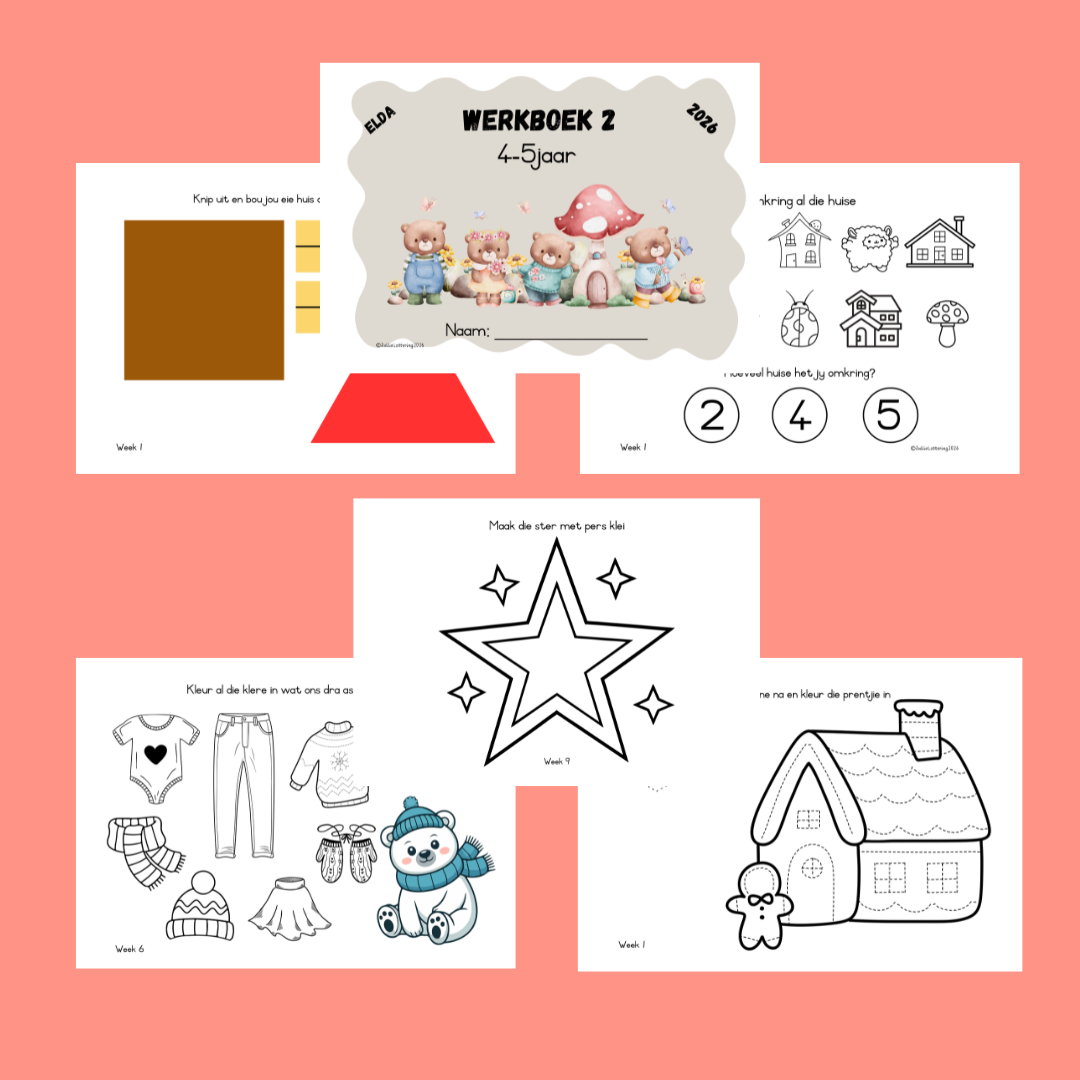 4–5 Jaar Kwartaal 2 Volledige Kurrikulum Pakket (ELDA Gegrond – 2026)