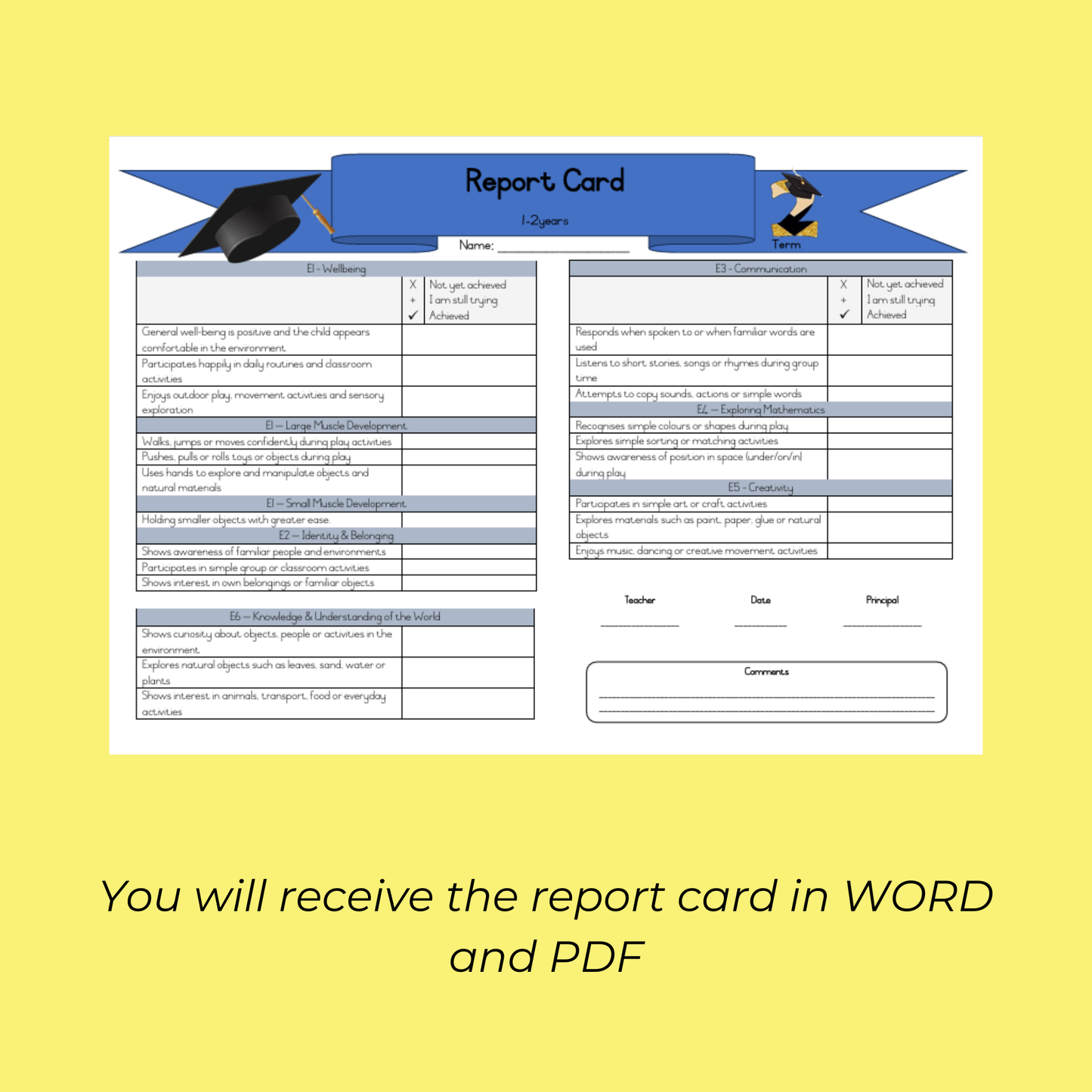 1–2 Year Old Preschool Curriculum – ELDA Aligned 12 Week Lesson Plans (Term 2 2026)