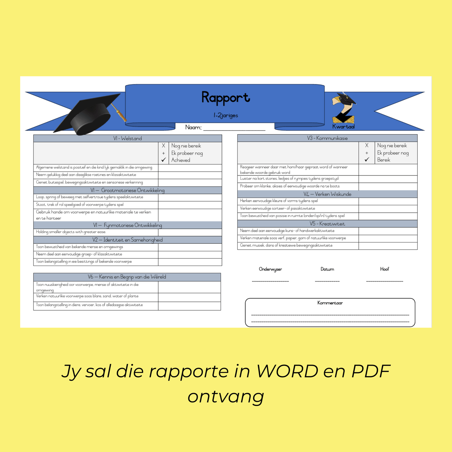 Peuter Kurrikulum (1–2 Jaar) – Kwartaal 2 ELDA Lesbeplanning | 12 Week Program