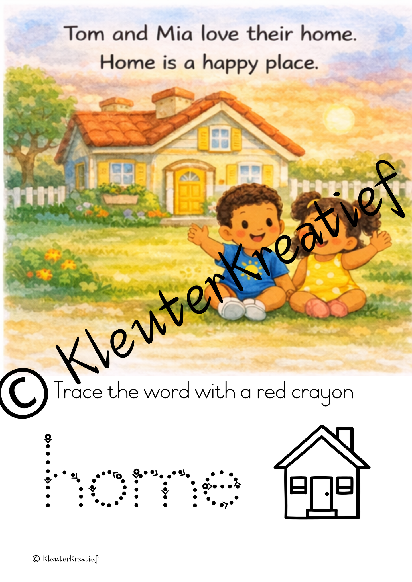 My Home! Grade R Reading & Activity Pack