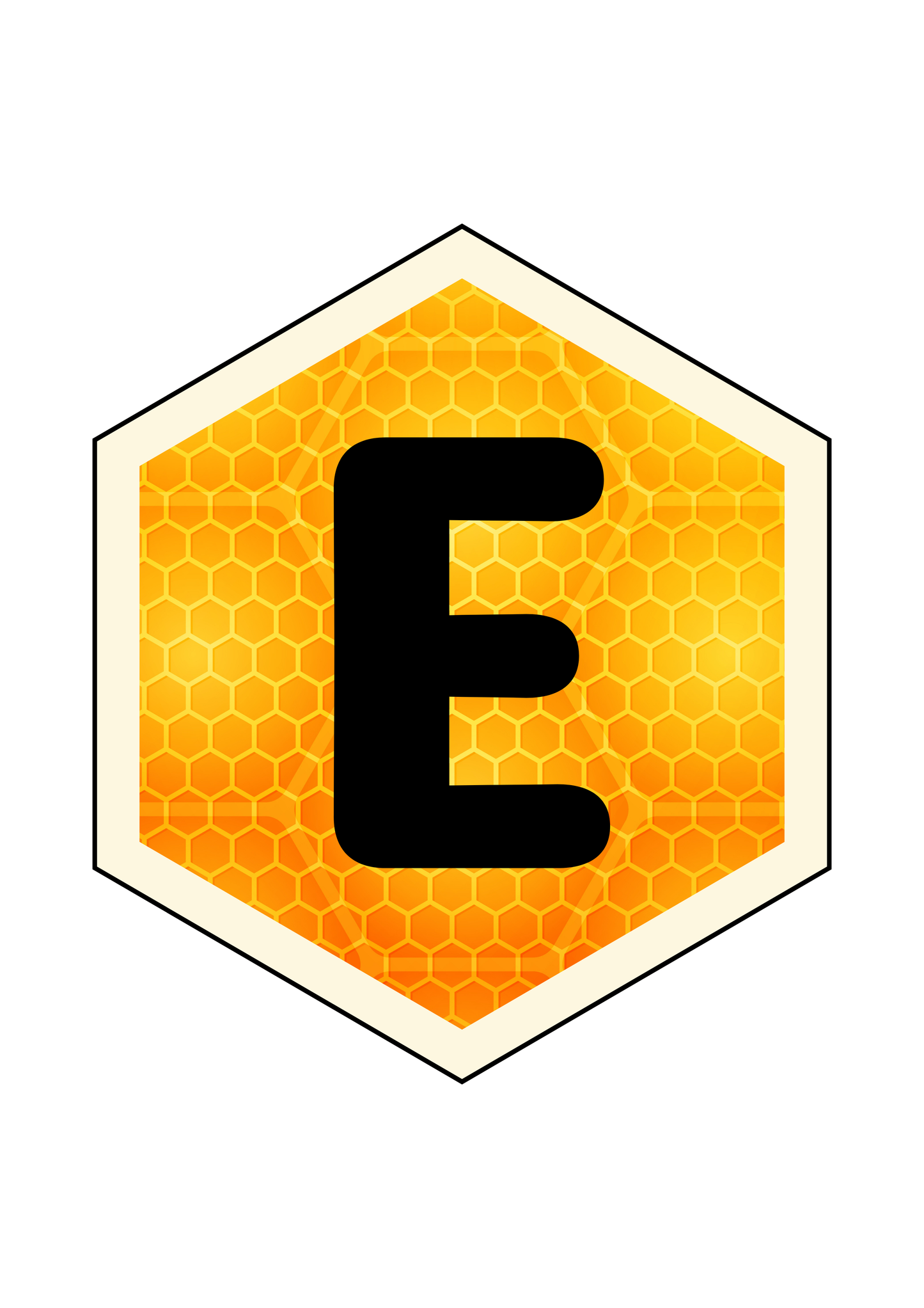 Bee-Themed Welcome Bunting Circles – PDF Download