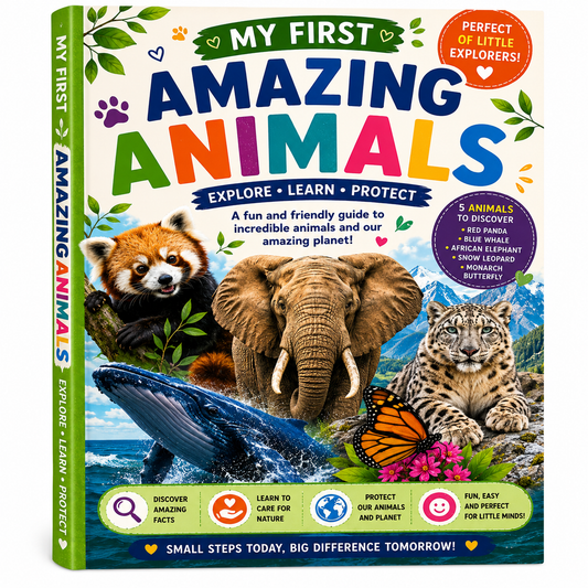 My First Amazing Animals – Unit Study & Activity Book
