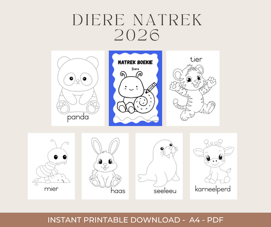 Animal Tracing Book – Fun &amp; Educational PDF