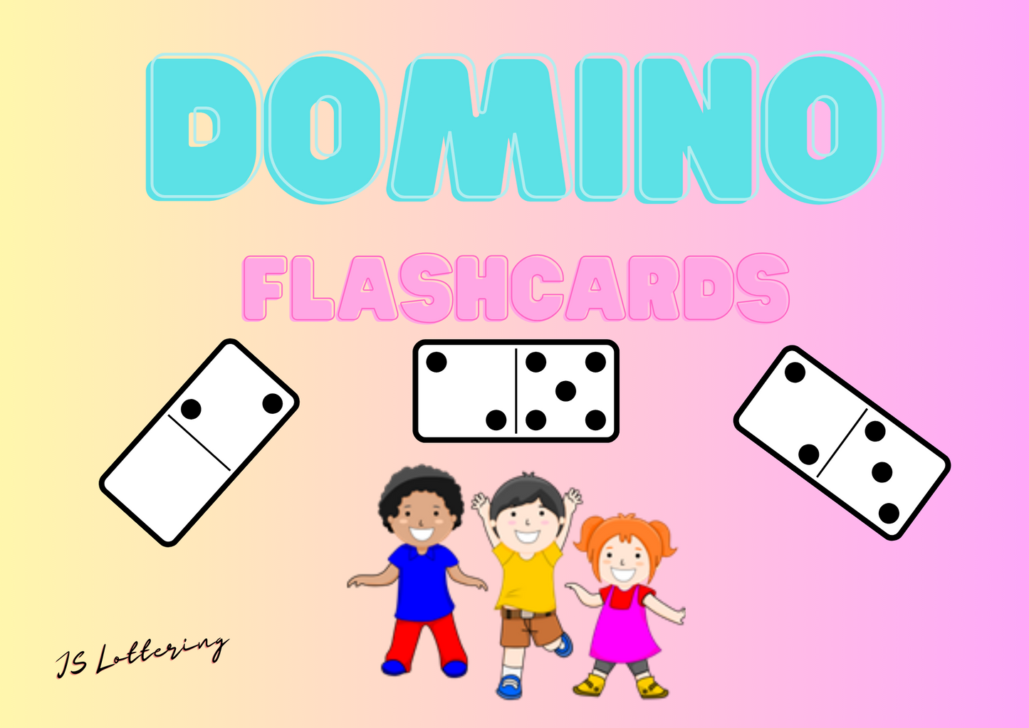 Dominoes Flashcards Freebie