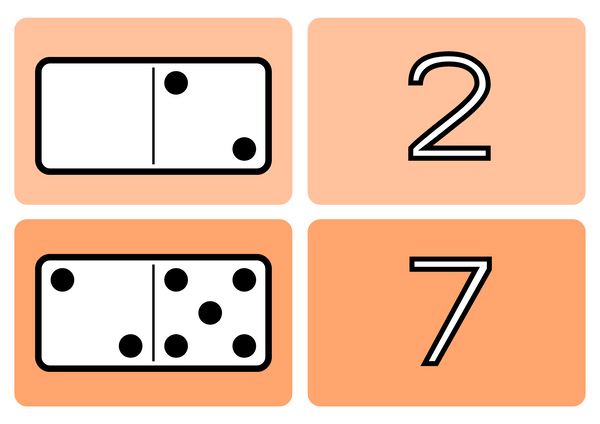 Dominoes Flashcards Freebie – KleuterKreatief