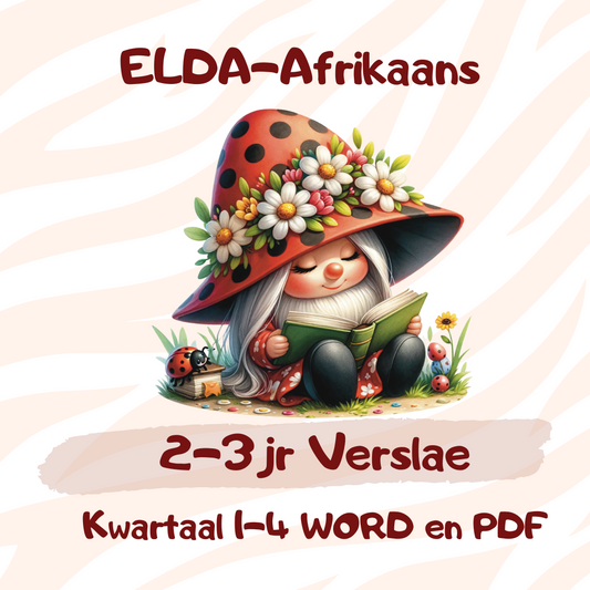 2-3jaar ELDA Verslae Afrikaans 2023/2024