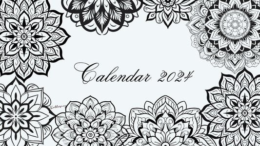 Mandala Calendar 2024