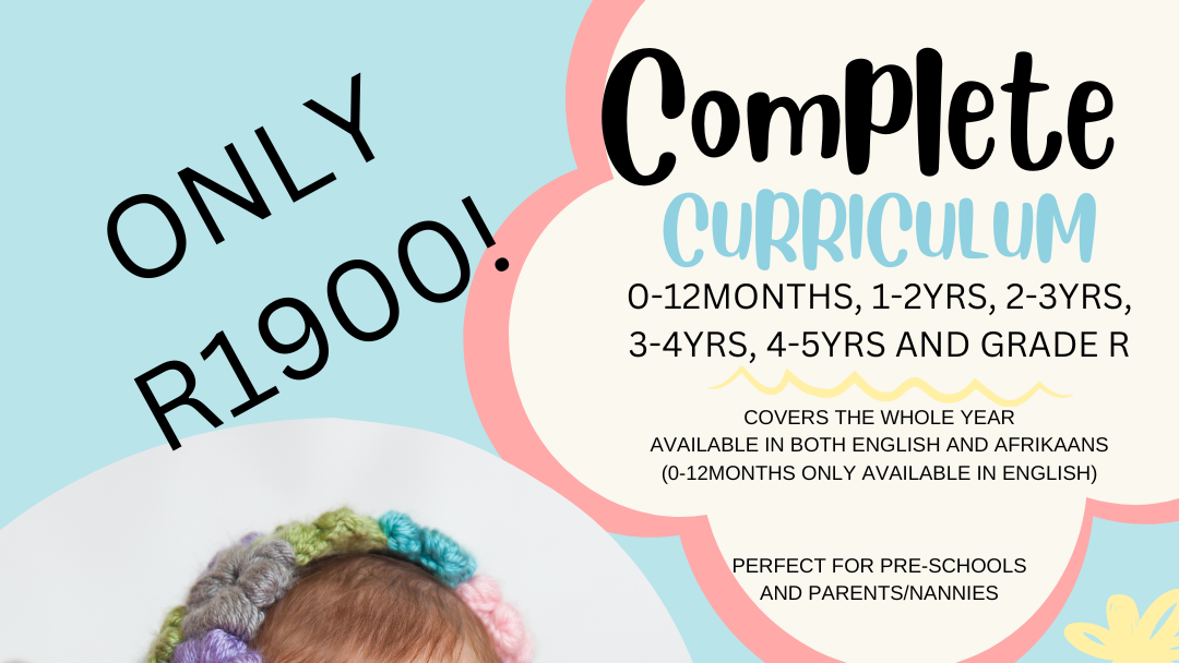 Complete Preschool and Baby Curriculum (ELDA and CAPS)