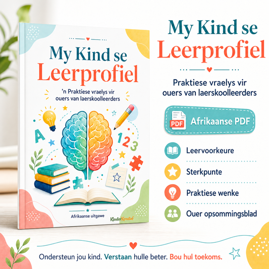 My Kind se Leerprofiel – Afrikaanse PDF