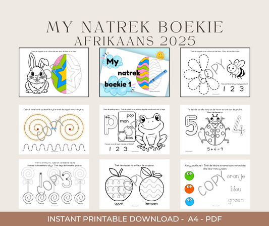 My Natrek Boekie 1 – Afrikaans 2025