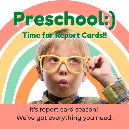 🌟 Preschool Report Pack: Terms 1–4 🌟 ELDA 2026