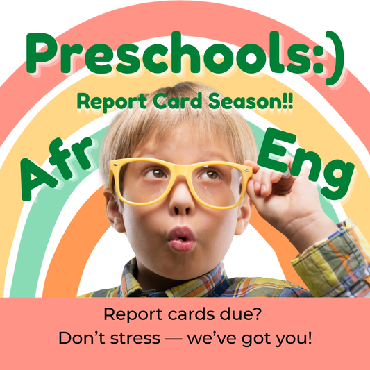 Mega Report Card Bundle: English + Afrikaans (ELDA)