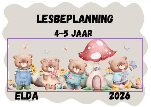 4–5 Jaar Kwartaal 1 – ELDA-belynde Voorskoolse Pakket (2026)