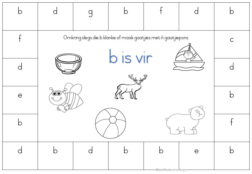 Alfabet pakket a-z