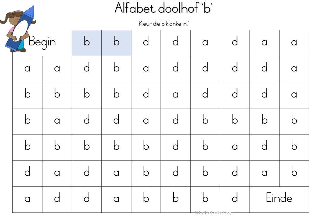 Alfabet pakket a-z