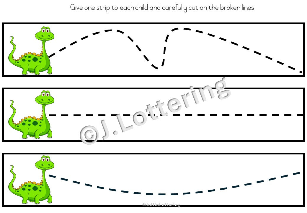 Dinosaur theme lesson planning (1week) 3-4yrs