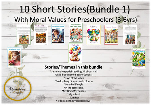 Short Stories with Moral Values for Preschoolers 1